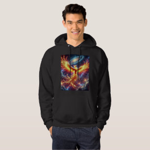 Feu Galactique Phoenix Sweat - shirt à capuche T-S