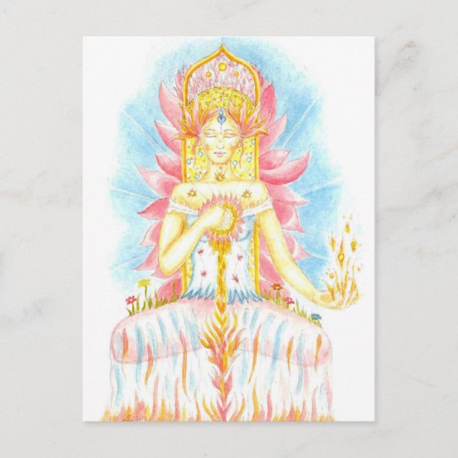 Feu intérieur postcard (Front)