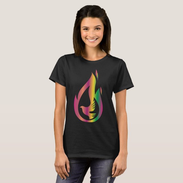 Feu Saint-Esprit - MGY Christian T-Shirt (Devant entier)