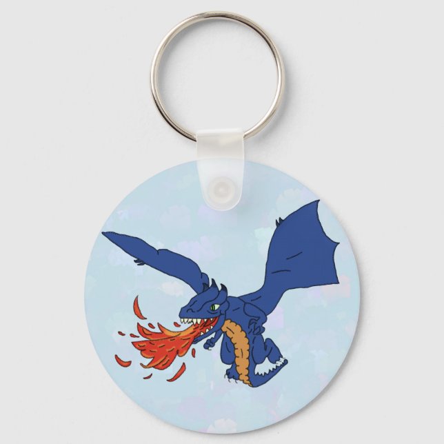 Feuerdrache Keychain (Front)