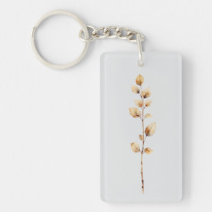 Feuillage de branche botanique élégant