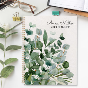Feuillage Vert Moderne Aquarelle