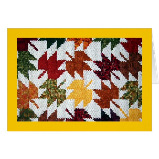 Feuille amish (Devant horizontal)