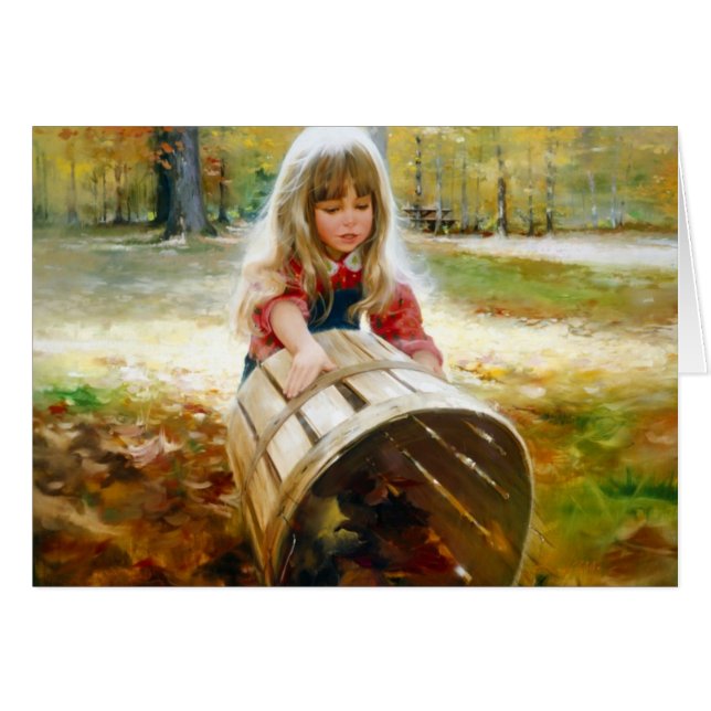 Feuille d'automne (Devant horizontal)