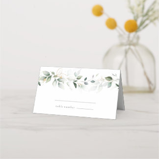 Feuille De Bohême Eucalyptus Place Cards