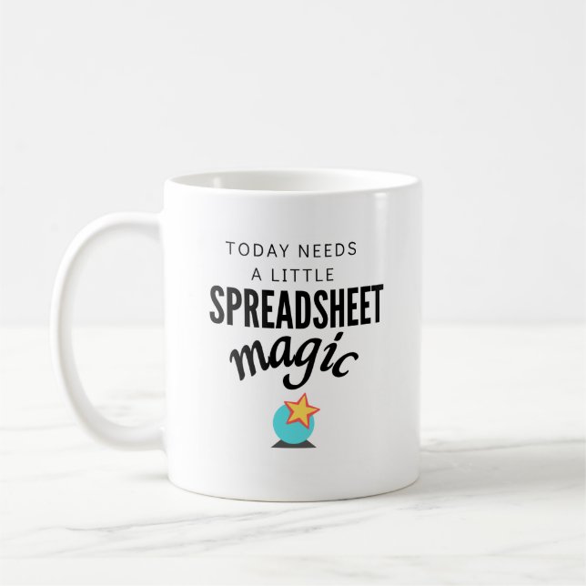 Feuille de calcul Mug magique (Gauche)