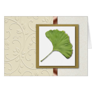 Feuille de Ginkgo