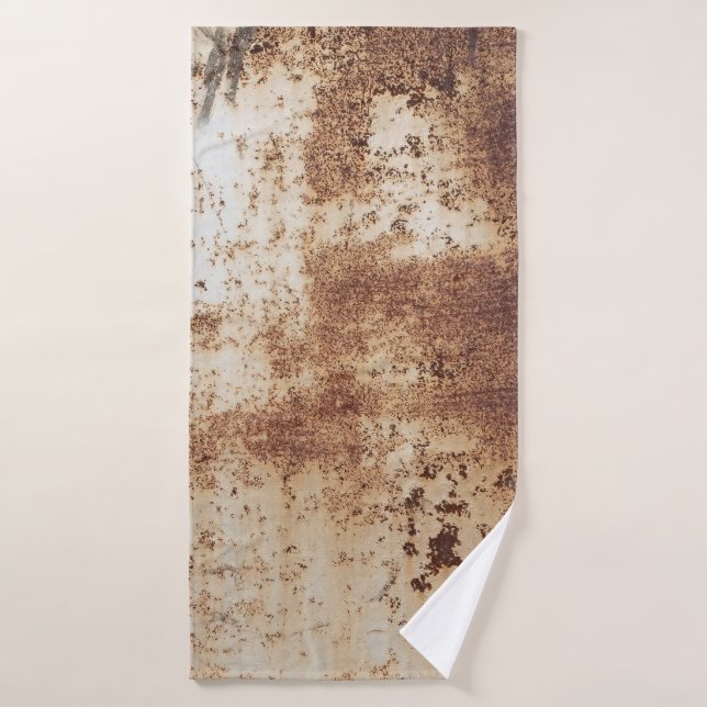 Feuille de métal arrière - plan texture (Serviette de bain)