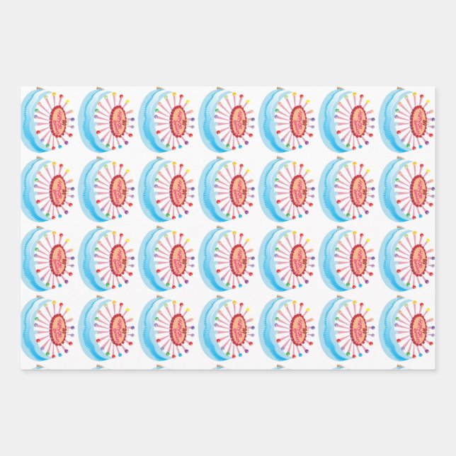  Feuille de papier cadeau (Devant)