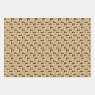 Feuille De Papier Cadeau 1883 Yellowstone