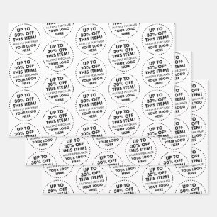 Feuille De Papier Cadeau 35% DE RABAIS Acheter Rabais HALF DROP TILING pers