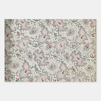 Feuille De Papier Cadeau abstract art geometric and colorful patterns