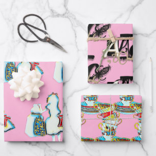 Feuille De Papier Cadeau Alice au pays des merveilles