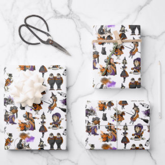 Feuille De Papier Cadeau Alice Au Pays Des Merveilles Des Lapins Faisaient