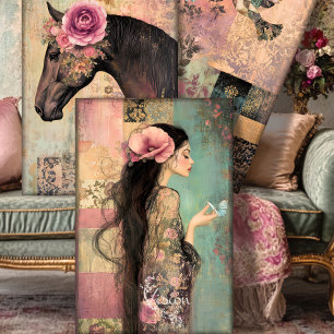 Feuille De Papier Cadeau Âme Romantique Libre DÉCOUPAGE ÉPAIS