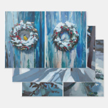 Amis d'hiver et neige, nature neige