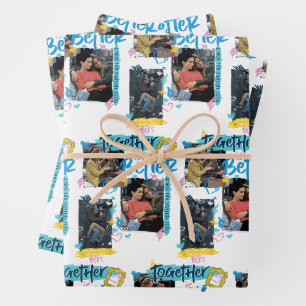 Feuille De Papier Cadeau AMIS™   Ensemble, mieux vaut