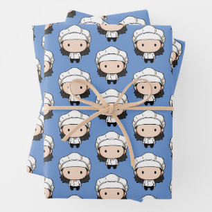 Feuille De Papier Cadeau AMIS™   Monica Chibi