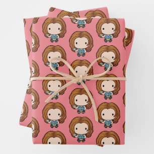 Feuille De Papier Cadeau AMIS™ Rachel Chibi