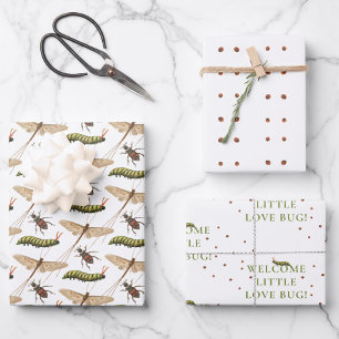 Feuille De Papier Cadeau Amour Bug