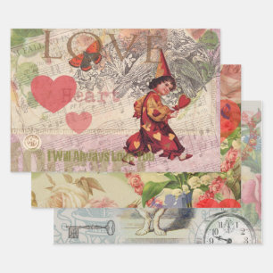 Feuille De Papier Cadeau Amour Coeur coeur amour amour amour amour Valentin