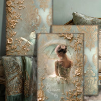 Année silencieuse Ballerine vintage Baroque Victor