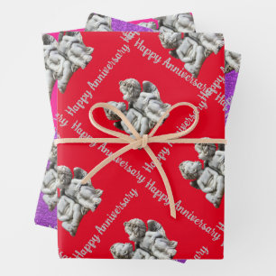 Feuille De Papier Cadeau Anniversaire