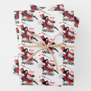 Feuille De Papier Cadeau Aquarelle multicanale "Defy Ordinary"