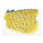 Assistant vintage de la route en brique jaune d'Oz