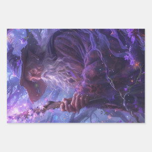 Feuille De Papier Cadeau Assistants de découpage Eldric Enchanter