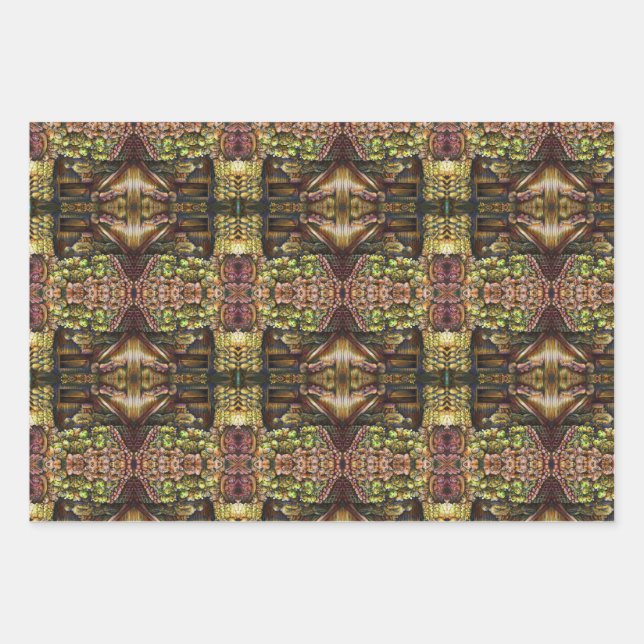 Feuille De Papier Cadeau Au nord du cirque (Devant)