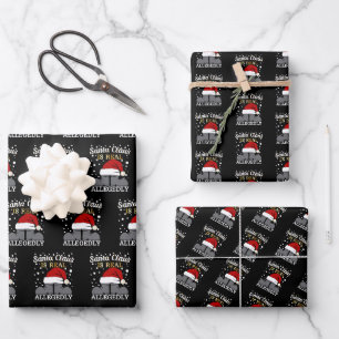 Feuille De Papier Cadeau Avocat Noël - Père Noël est réel