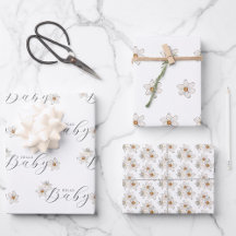 Baby shower des fleurs de jonquilles de printemps