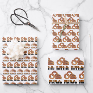 Feuille De Papier Cadeau Bague D'Oignon Bague D'Oignon Bague Drôle Mariage 