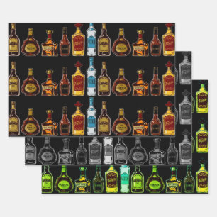 Feuille De Papier Cadeau Bar Ouvert