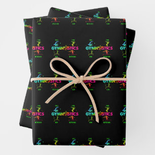 Feuille De Papier Cadeau Bars de gymnastique pour femmes Coffre-fort pour p