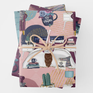 Feuille De Papier Cadeau Basculement
