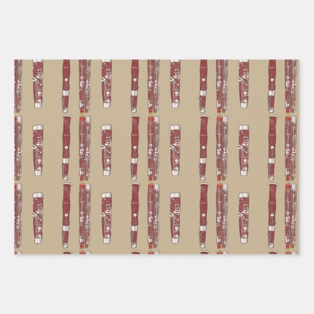 Feuille De Papier Cadeau Bassin (Devant)