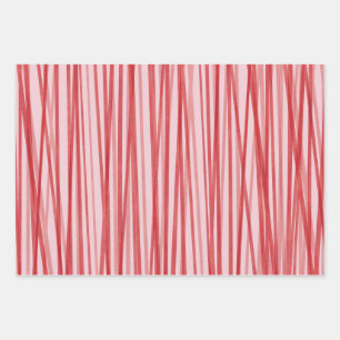 Feuille De Papier Cadeau Bâton de menthe poivrée