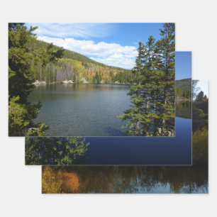 Feuille De Papier Cadeau Bear Lake au parc national Rocky Mountain