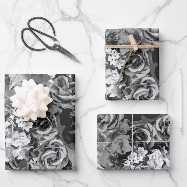 Feuille De Papier Cadeau Beau détail 2 (Recto)