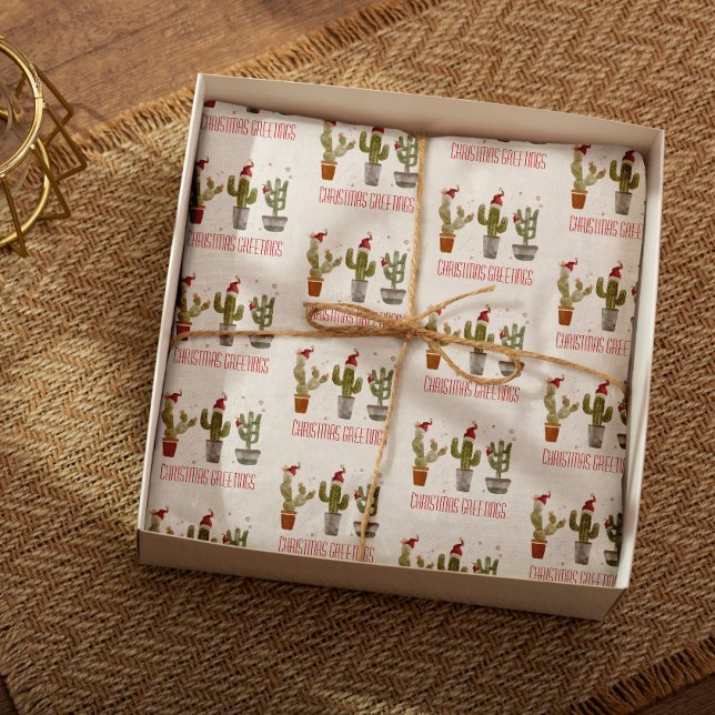 Feuille De Papier Cadeau Belle botanique de Noël (Créateur téléchargé)
