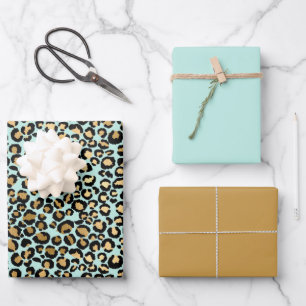 Feuille De Papier Cadeau Belle Cheetah Exotic