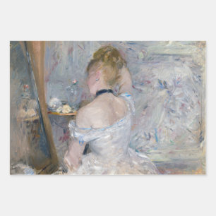 Feuille De Papier Cadeau Berthe Morisot - Femme à sa Toilette