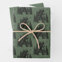 Bigfoot Golfeur Arbre Drôle Sasquatch Golf Golf