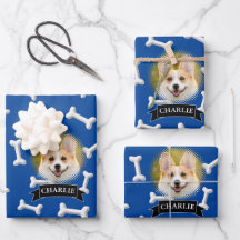 Bones Motif Chien Nom Personnalisé