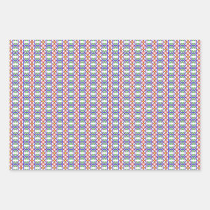 Feuille De Papier Cadeau Boogie Cinq Couleurs