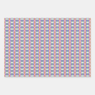 Feuille De Papier Cadeau Boogie Cinq Couleurs