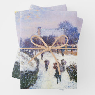 Feuille De Papier Cadeau Boulevard Saint-Denis, Argenteuil de Claude Monet
