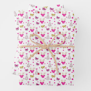 Feuille De Papier Cadeau Bow beaucoup amusant